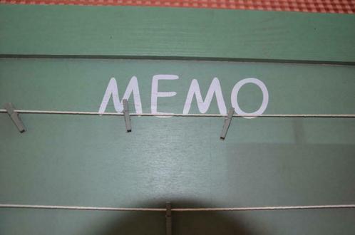 Tableau/cadre mémo pour invitations, annonces, rappels..., Huis en Inrichting, Woonaccessoires | Memoborden, Gebruikt, Prikbord
