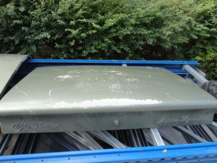 Achterkap voor Alfa Romeo Giulia Nuova Super 1300, Auto-onderdelen, Carrosserie, Motorkap, Alfa Romeo, Achter, Gebruikt, Ophalen of Verzenden