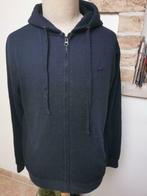 Magnifique sweat à capuche pour homme bleu foncé de la marqu, Enlèvement ou Envoi, Comme neuf, Taille 52/54 (L)