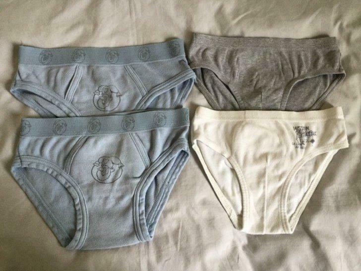 Keuze uit 4 slips jongens Plop en Petit Bateau mt 128, Kinderen en Baby's, Kinderkleding | Maat 128, Gebruikt, Jongen, Nacht- of Onderkleding