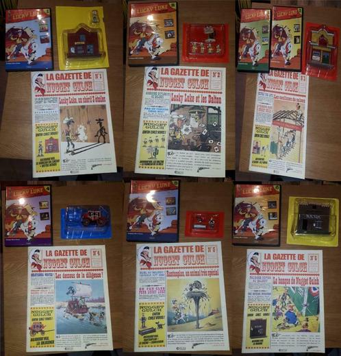 Complete verzameling Lucky Luke-figuren, Verzamelen, Beelden en Beeldjes, Nieuw, Overige typen, Ophalen of Verzenden