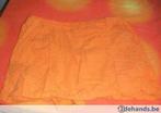 [15]korte broek broekrok maat 40 oranje, Maat 38/40 (M), Kort, Oranje, Ophalen of Verzenden