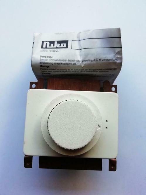 variateur dimmer NIKO 1000w/va pr20 & pr95), Doe-het-zelf en Bouw, Elektriciteit en Kabels, Nieuw, Schakelaar, Ophalen