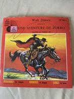 Ancien disque 45 tours et livret zorro très bon état