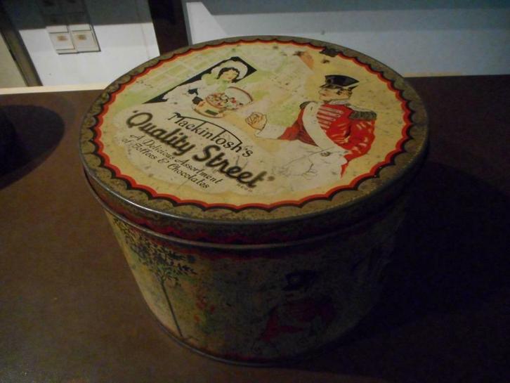 2 oude blikken dozen  uit jaren '30-'40, Antiek en Kunst, Antiek | Vazen, Ophalen of Verzenden