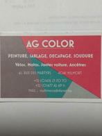 Sablage et peinture.