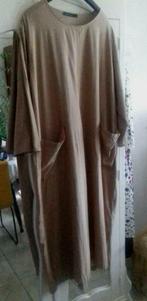 NIEUW Djellabah/huisjurk, past vr 54/56, katoen, kleur mokka, ., Enlèvement ou Envoi, Neuf