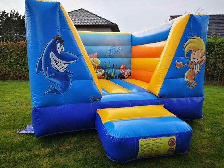 Verhuur springkasteel sea world, Hobby en Vrije tijd, Feestartikelen | Verhuur, Verzenden