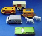 Chevy Van 68 +Jaws + Horse trailer Matchbox / Corgi, 1976-79, Gebruikt, Ophalen of Verzenden