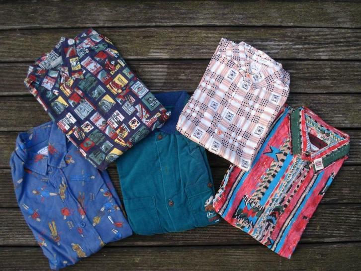 5 Verschillende hemden maat 140-152, Kinderen en Baby's, Kinderkleding | Maat 104, Zo goed als nieuw, Jongen, Ophalen of Verzenden
