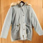 Manteau d'hiver bleu clair avec doublure beige Taille L, L&L, Beige, Porté, Taille 42/44 (L)