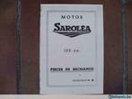 Sarolea 125,200,250 cc, Motos, Pièces | Autre, Neuf