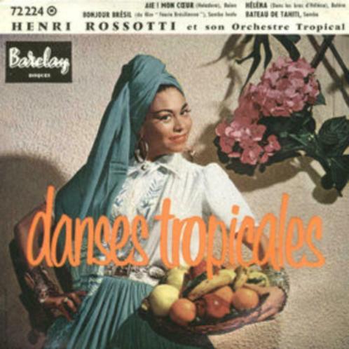 Henri Rossotti Et Son Orchestre Tropical – Danses Tropicales, CD & DVD, Vinyles Singles, Utilisé, EP, Jazz et Blues, 7 pouces