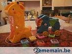 girafe + éléphant avec cube + musique, Enfants & Bébés, Jouets | Fisher-Price, Utilisé