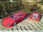 POCHER ferrari F40, rood, 1/8, 25 jaar oud., Hobby en Vrije tijd, Modelbouw | Auto's en Voertuigen, Gebruikt, Auto