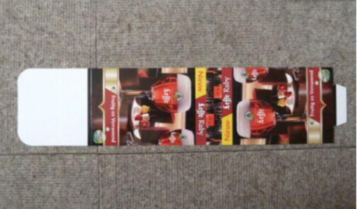 tafel reclame LEFFE RUBY Abdijbier, Verzamelen, Biermerken, Nieuw, Reclamebord, Plaat of Schild, Leffe, Ophalen of Verzenden