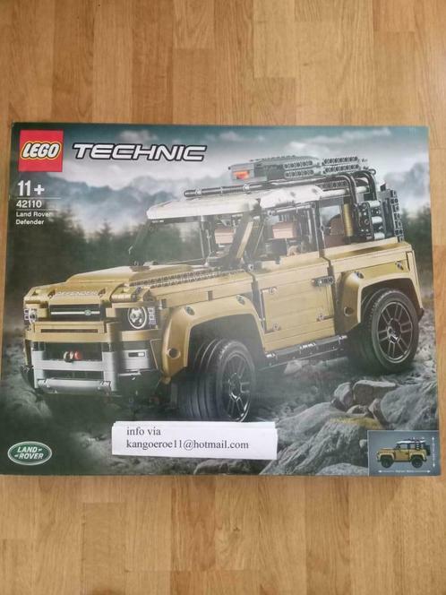 LEGO 42110 Technic Land Rover Defender Off Road 4x4 -new !, Kinderen en Baby's, Speelgoed | Duplo en Lego, Nieuw, Lego, Complete set