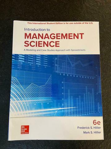 Introduction to Management Science - 6e editie