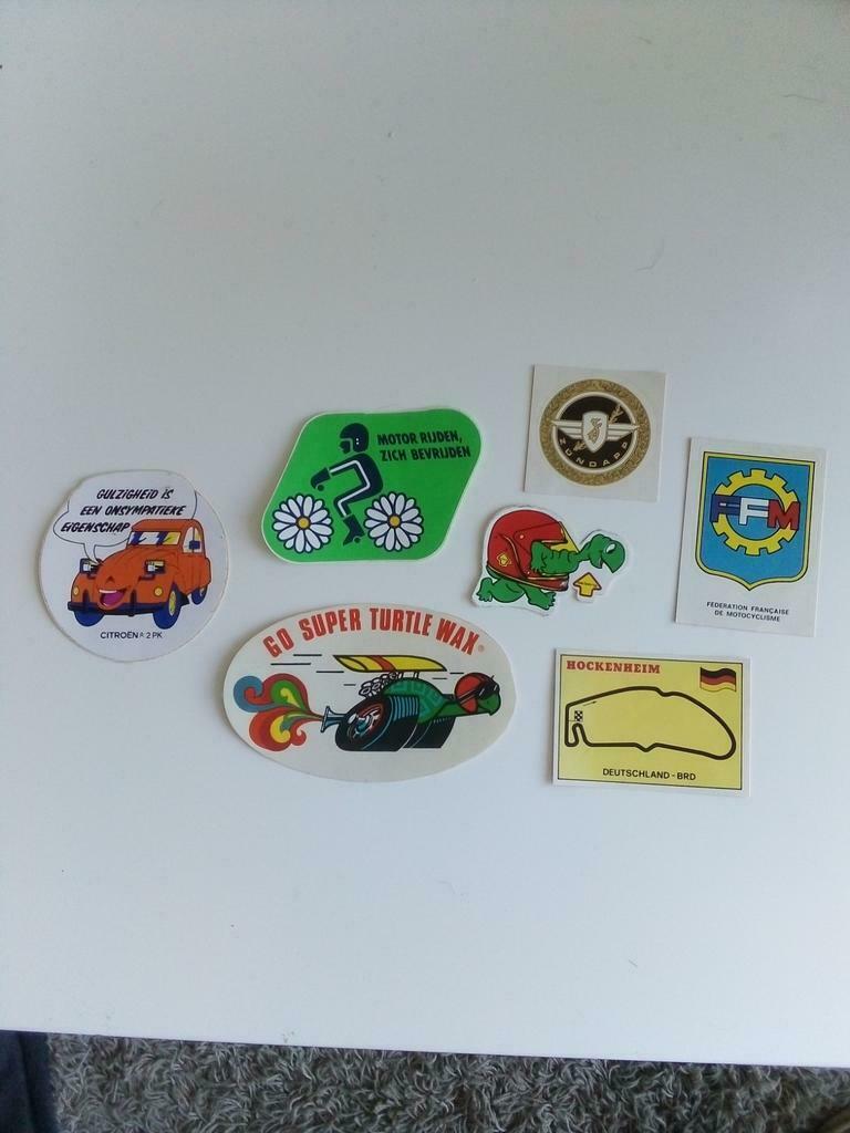 Stickers jaren '70, Verzamelen, Ophalen of Verzenden, Zo goed als nieuw