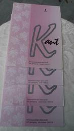 KANT-tijdschrift 1997 nr. 1-2-3-4 (kantklossen), Hobby en Vrije tijd, Kantklossen, Boek of Tijdschrift, Ophalen of Verzenden, Zo goed als nieuw