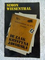 Livre WW2 The case Krystyna Jaworska Simon Wiesenthal 1er d, Autres sujets/thèmes, Utilisé, Enlèvement ou Envoi, Deuxième Guerre mondiale