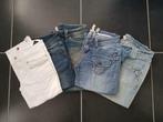 Lot de jeans 3/4 et longs + 2 corsets en jeans, Enlèvement ou Envoi
