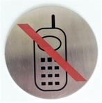 Pictogramme, plaque signalétique « GSM interdit », Autres types, Enlèvement ou Envoi, Réception ou Hall d'entrée
