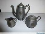 3 delig Engels servies  ( James Deamin -Sheffield )gemerkt, Ophalen of Verzenden