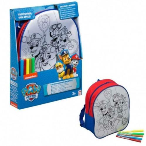 Paw Patrol / Frozen Kleur je eigen Rugzak/Tas - 15€ NU 8€ !, Kinderen en Baby's, Speelgoed | Educatief en Creatief, Nieuw, Knutselen