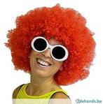 afro pruik rood, Ophalen of Verzenden, Nieuw