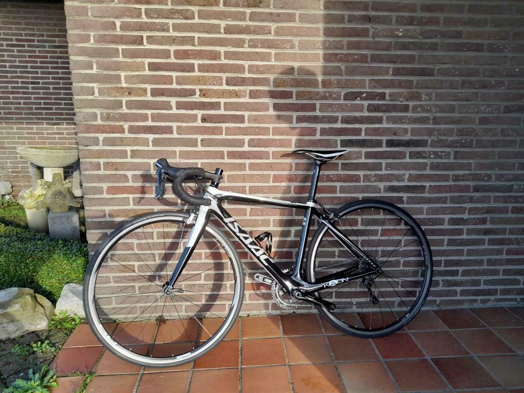 ② Koersfiets isaac kaon tiagra, kader maat 47 (10 a 13j), remm — Fietsen |  Racefietsen — 2dehands