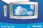 28 inch TV Philips model 28PW5407/1, TV, Hi-fi & Vidéo, Télévisions vintages, Philips, 60 à 80 cm, Enlèvement, Utilisé