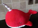 knuffel walvis eenhoorn, Kinderen en Baby's, Speelgoed | Knuffels en Pluche, Ophalen of Verzenden, Zo goed als nieuw