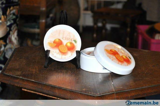 coffret 6 sous verre mandarine, Enlèvement ou Envoi, Utilisé