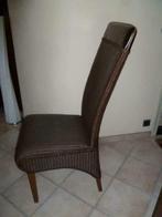 6 stoelen in loom, Huis en Inrichting, Stoelen, Bruin, Ophalen of Verzenden, Vijf, Zes of meer stoelen, Landelijk
