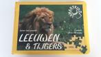 Puzzel boek Leeuwen en tijgers, Ophalen of Verzenden, Meer dan 50 stukjes, Zo goed als nieuw, 4 tot 6 jaar
