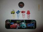 schijfgeriefsetje Cars, Diversen, Schoolbenodigdheden, Ophalen of Verzenden, Gebruikt