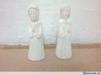 witte stenen heiligenbeeldjes, 22 cm hoog, Ophalen of Verzenden