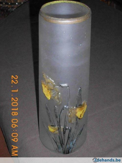 Authentieke Art Nouveau vaas, 'Brevette'., Antiek en Kunst, Antiek | Glaswerk en Kristal, Ophalen of Verzenden