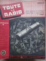 Lot revues mens TSF Toute la radio n 120 à 130 1947 à 1948, Antiquités & Art, Antiquités | TV & Hi-Fi, Enlèvement ou Envoi