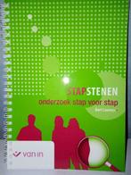 schoolboek  STAPSTENEN - onderzoek stap voor stap, Comme neuf, Secondaire, Enlèvement, Van In