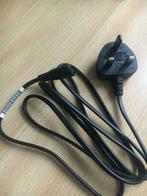 câble alimentation 220V  avec terre et fusible 5A/ long. 50, Informatique & Logiciels, Enlèvement ou Envoi, Comme neuf