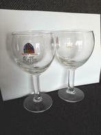 2 Verres à Leffe 20cl, Utilisé, Verre ou Verres