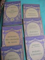 vieux livres de lecture lecture française molière, balzac, v, Enlèvement, Molière, balzac....