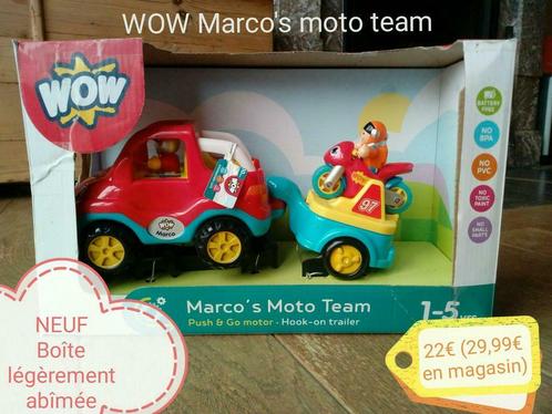 Wauw Marco's moto-team NIEUW, Kinderen en Baby's, Speelgoed |Speelgoedvoertuigen, Nieuw, Afstandsbediening