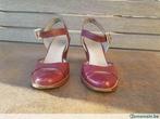 Chaussures mauve, cuir, vernis, pointure 39, Epox, Ophalen, Gedragen, Overige kleuren, Pumps