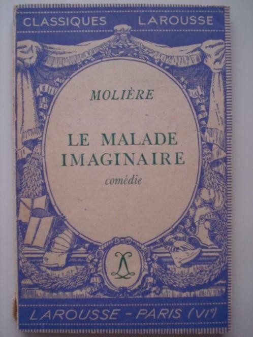 3. Molière Le malade imaginaire Classiques Larousse 1951, Boeken, Literatuur, Gelezen, Europa overig, Verzenden