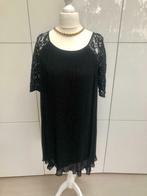 Zwart kleedje met kant Twin-Set - maat medium, Kleding | Dames, Maat 38/40 (M), Zo goed als nieuw, Zwart, Verzenden
