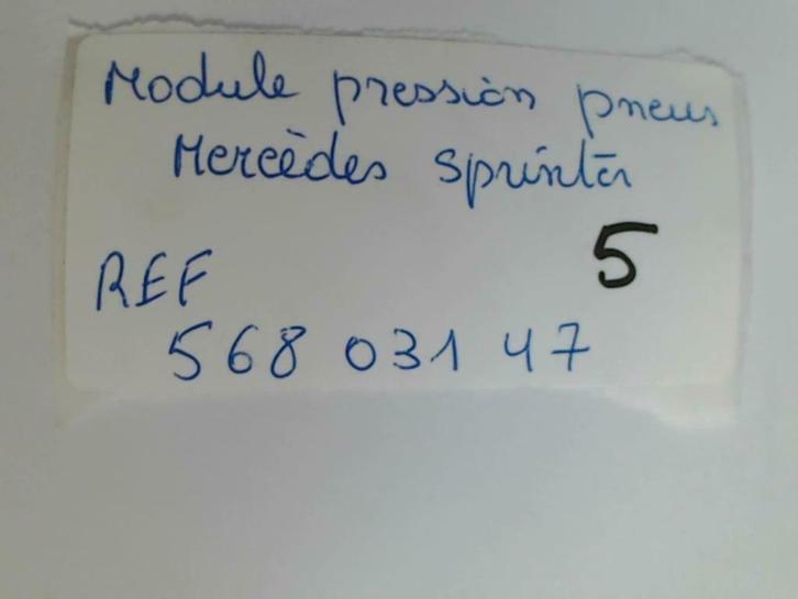Module gonflage Mercedes Sprinter 2.2CDi 120kw A9065403445, Autos : Pièces & Accessoires, Autres pièces automobiles, Utilisé, Enlèvement ou Envoi