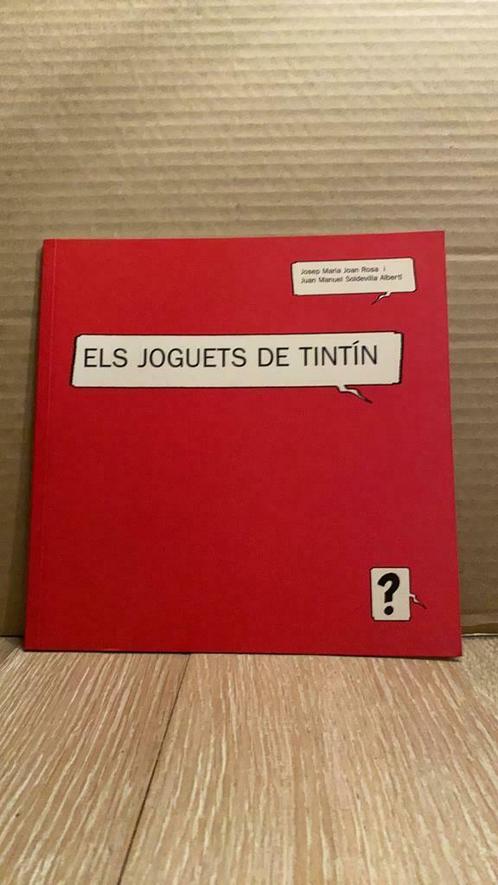 Kuifje Tentoonstellingscatalogus speelgoedmuseum catalunya, Boeken, Stripverhalen, Nieuw, Ophalen of Verzenden